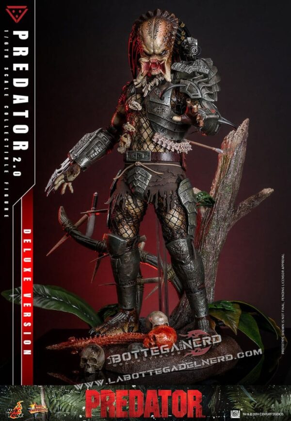 Predator - Action Figure 1/6 Predator (2.0) Deluxe 34cm - immagine 2