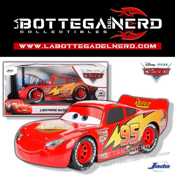 PIXAR Cars - Lightning McQueen Saetta McQueen 1:24