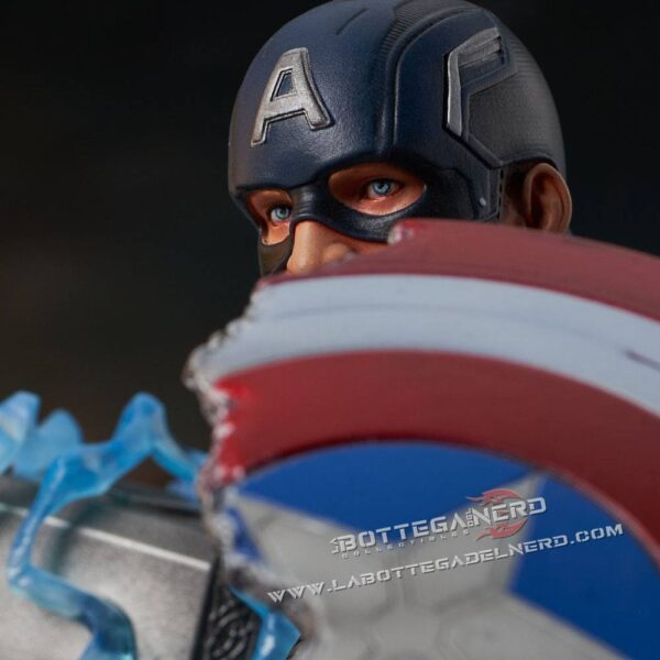 MARVEL Avengers: Endgame - Bust 1/6 Captain America 16cm - immagine 4
