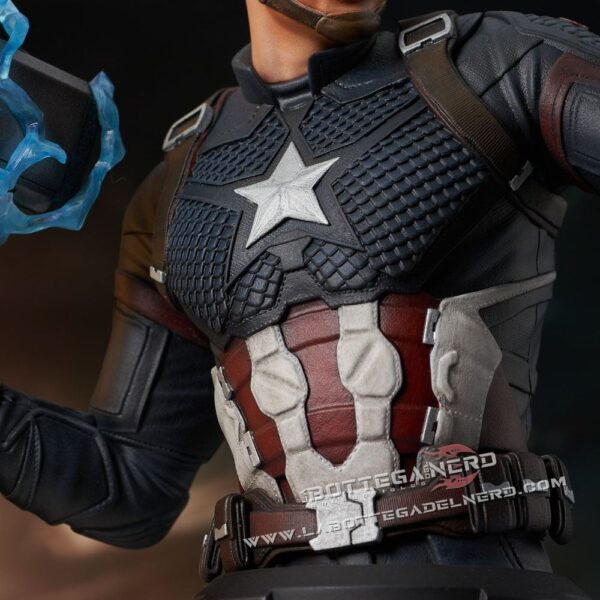MARVEL Avengers: Endgame - Bust 1/6 Captain America 16cm - immagine 5