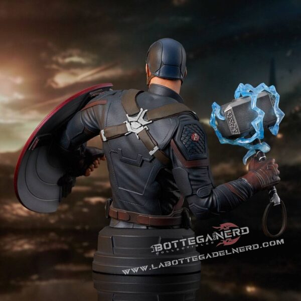MARVEL Avengers: Endgame - Bust 1/6 Captain America 16cm - immagine 7
