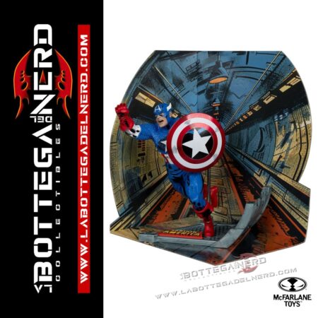 Marvel - PVC Statue 1/10 Captain America #100 15cm