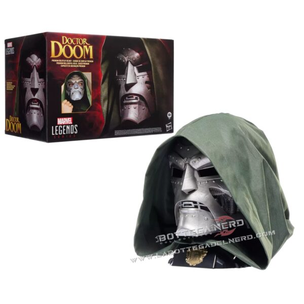 Marvel Legends - Prop-Replica Casco Doctor Doom 1/1 Premium Helmet - immagine 9