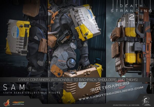 Death Stranding 2 - Masterpiece Action Figure 1/6 Sam 31cm - immagine 16