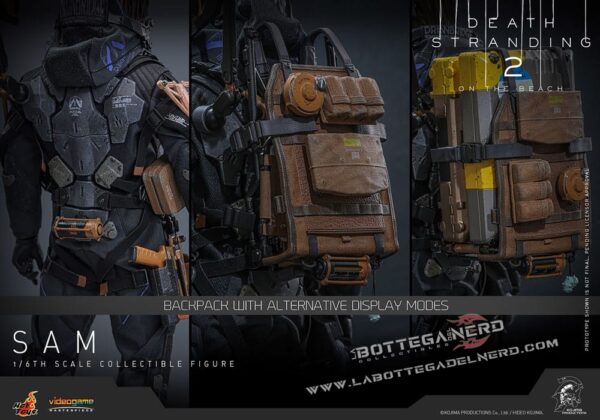 Death Stranding 2 - Masterpiece Action Figure 1/6 Sam 31cm - immagine 15