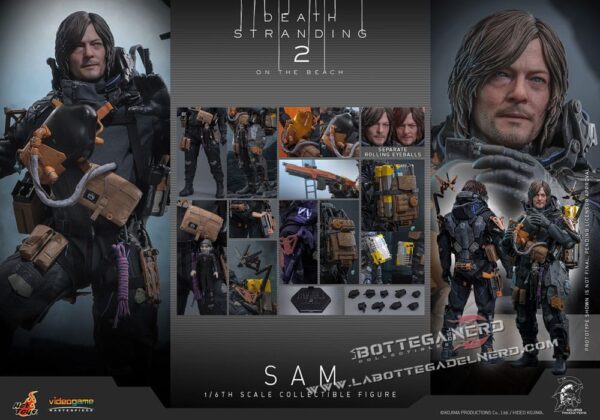 Death Stranding 2 - Masterpiece Action Figure 1/6 Sam 31cm - immagine 18
