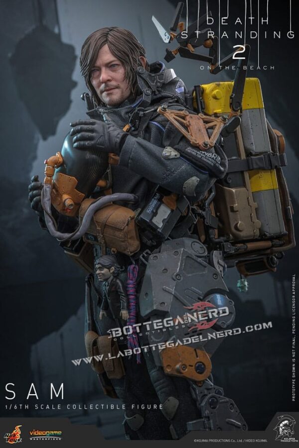 Death Stranding 2 - Masterpiece Action Figure 1/6 Sam 31cm - immagine 10