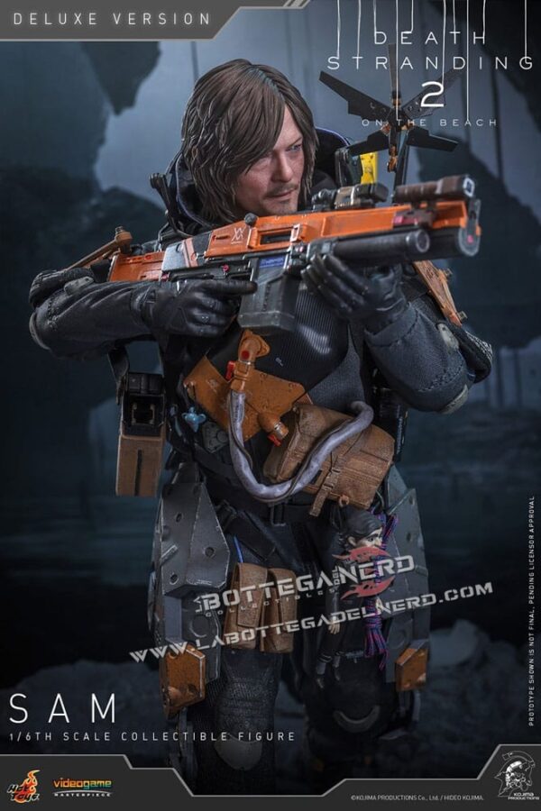 Death Stranding 2 - Masterpiece Action Figure 1/6 Sam Deluxe 31cm - immagine 7