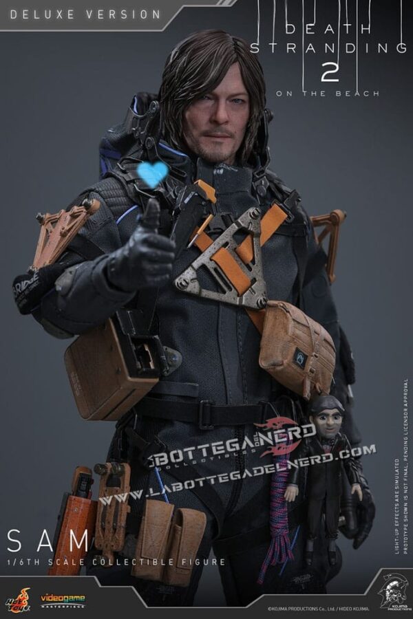 Death Stranding 2 - Masterpiece Action Figure 1/6 Sam Deluxe 31cm - immagine 4