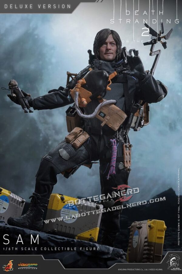 Death Stranding 2 - Masterpiece Action Figure 1/6 Sam Deluxe 31cm - immagine 10