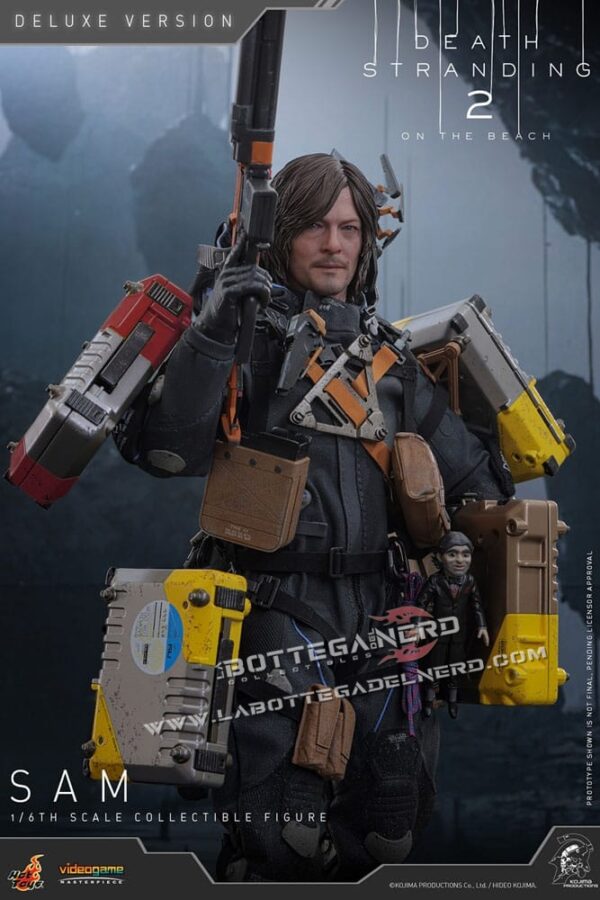 Death Stranding 2 - Masterpiece Action Figure 1/6 Sam Deluxe 31cm - immagine 8
