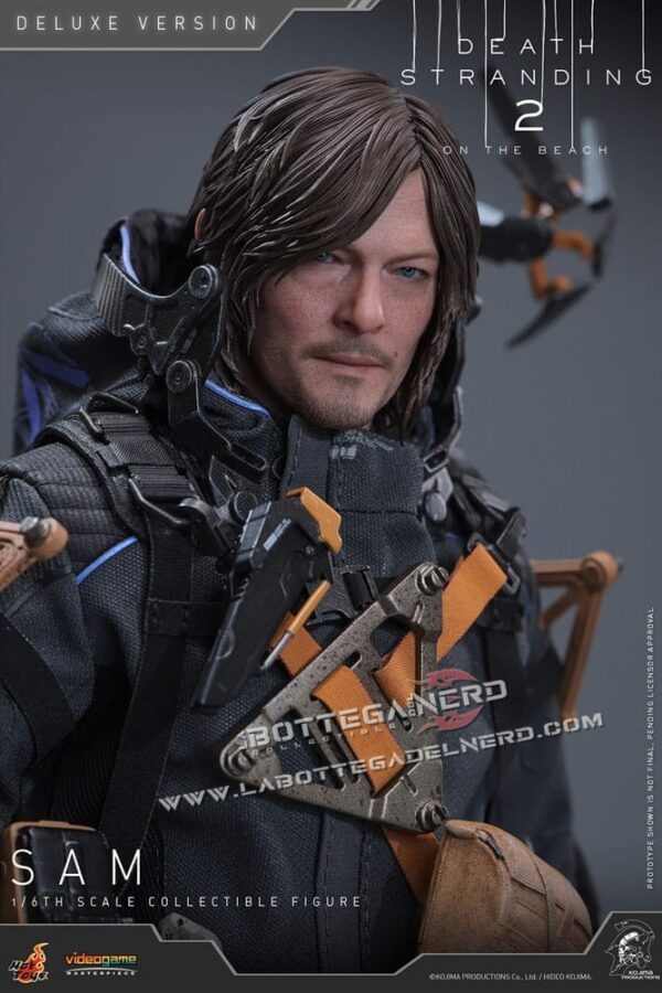 Death Stranding 2 - Masterpiece Action Figure 1/6 Sam Deluxe 31cm - immagine 6