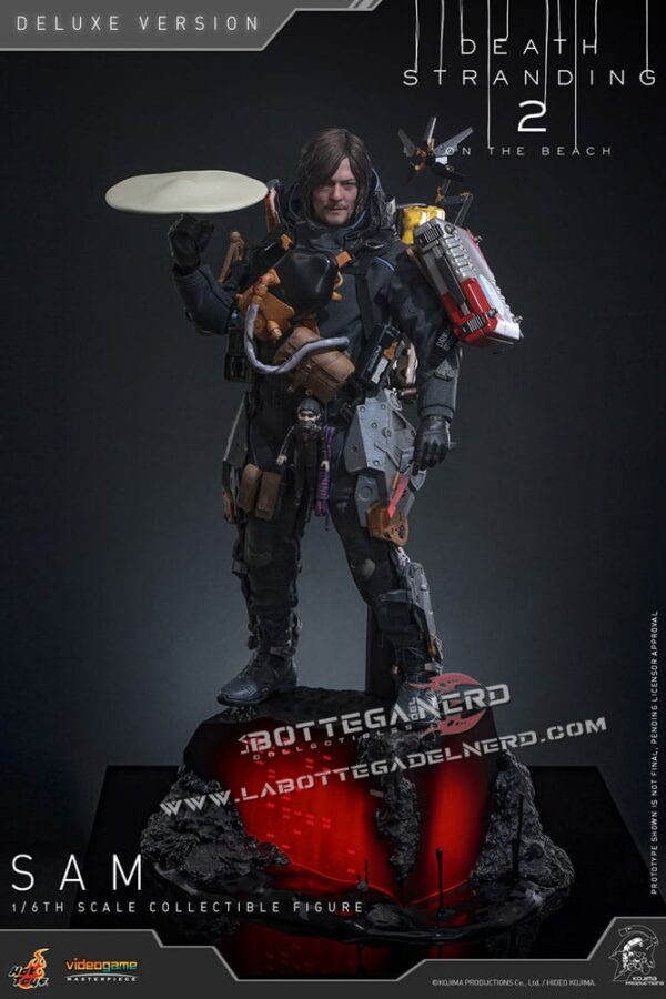 Death Stranding 2 - Masterpiece Action Figure 1/6 Sam Deluxe 31cm - immagine 3