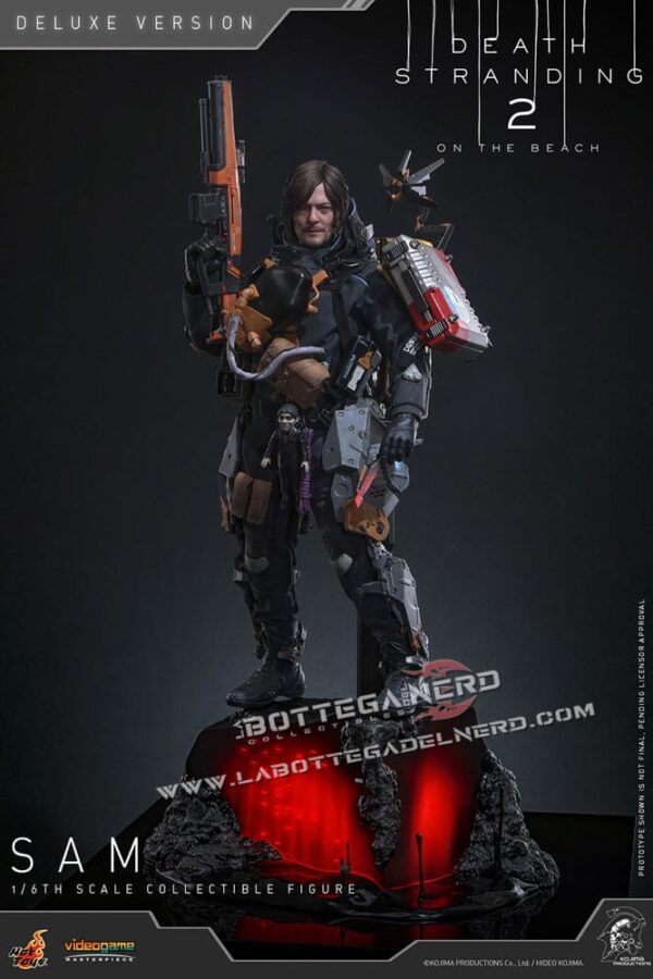 Death Stranding 2 - Masterpiece Action Figure 1/6 Sam Deluxe 31cm - immagine 2