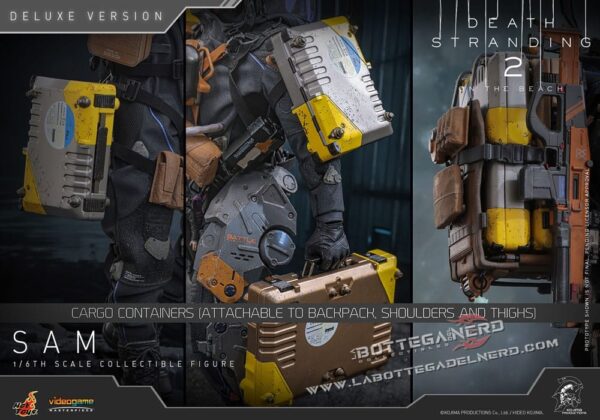 Death Stranding 2 - Masterpiece Action Figure 1/6 Sam Deluxe 31cm - immagine 13
