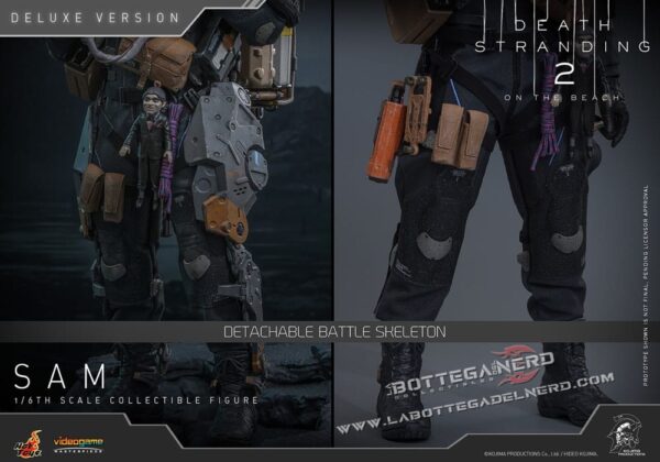 Death Stranding 2 - Masterpiece Action Figure 1/6 Sam Deluxe 31cm - immagine 16