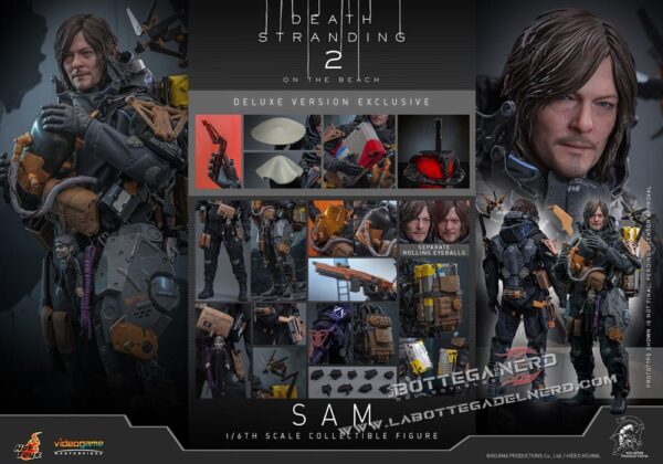 Death Stranding 2 - Masterpiece Action Figure 1/6 Sam Deluxe 31cm - immagine 19