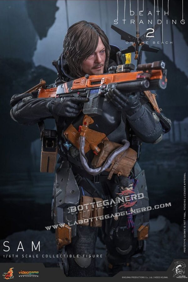 Death Stranding 2 - Masterpiece Action Figure 1/6 Sam 31cm - immagine 9