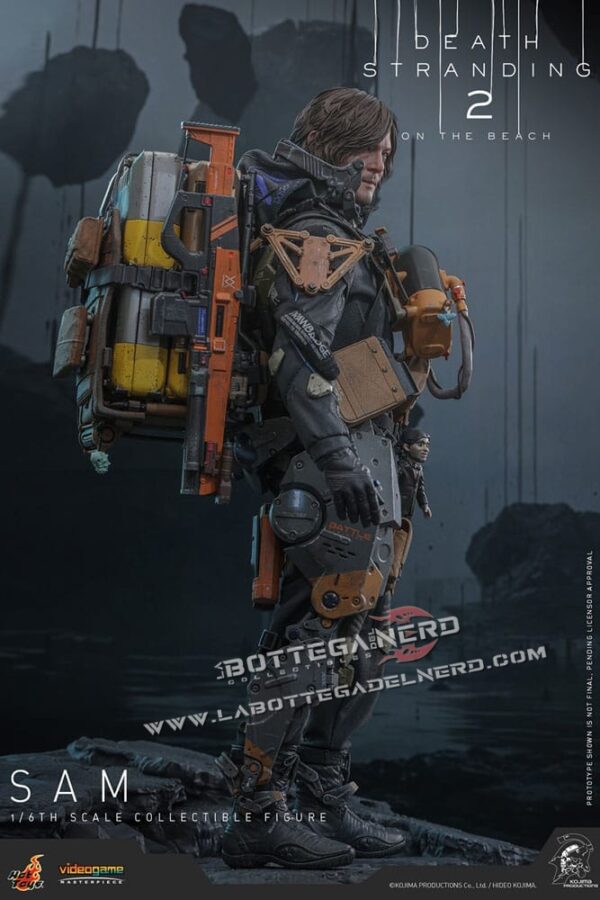 Death Stranding 2 - Masterpiece Action Figure 1/6 Sam 31cm - immagine 7