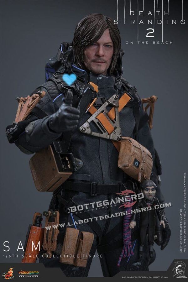 Death Stranding 2 - Masterpiece Action Figure 1/6 Sam 31cm - immagine 5