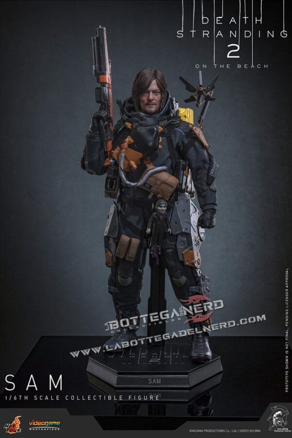 Death Stranding 2 - Masterpiece Action Figure 1/6 Sam 31cm - immagine 4