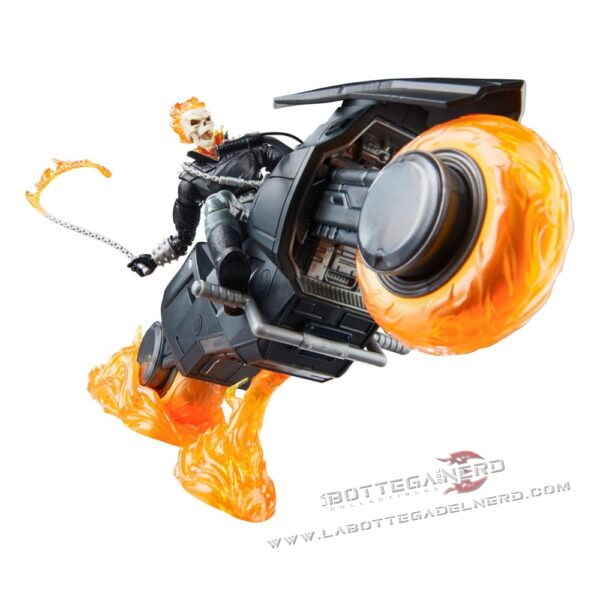 Marvel - 85th Anniversary Action Figure with Vehicle Ghost Rider 15cm - immagine 3
