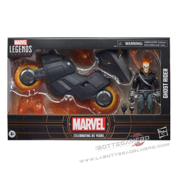 Marvel - 85th Anniversary Action Figure with Vehicle Ghost Rider 15cm - immagine 8