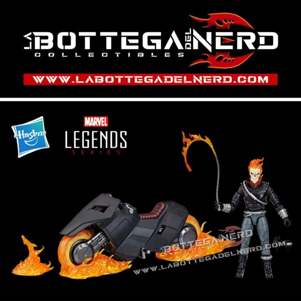 Marvel - 85th Anniversary Action Figure with Vehicle Ghost Rider 15cm