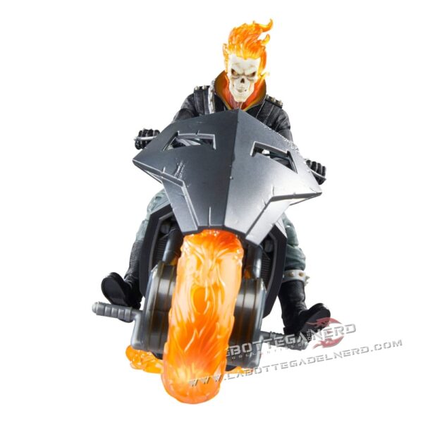 Marvel - 85th Anniversary Action Figure with Vehicle Ghost Rider 15cm - immagine 4