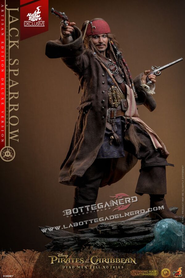 Pirates of the Caribbean - Jack Sparrow Action Figure Artisan edition 30cm - immagine 9