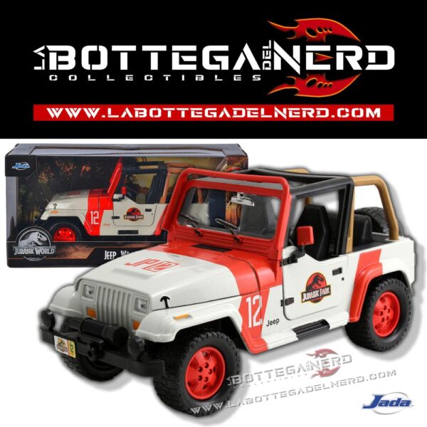Jurassic World - Diecast Model 1/24 1992 Jeep Wrangler