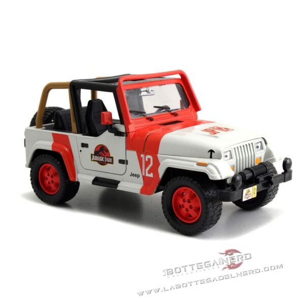 Jurassic World - Diecast Model 1/24 1992 Jeep Wrangler - immagine 3