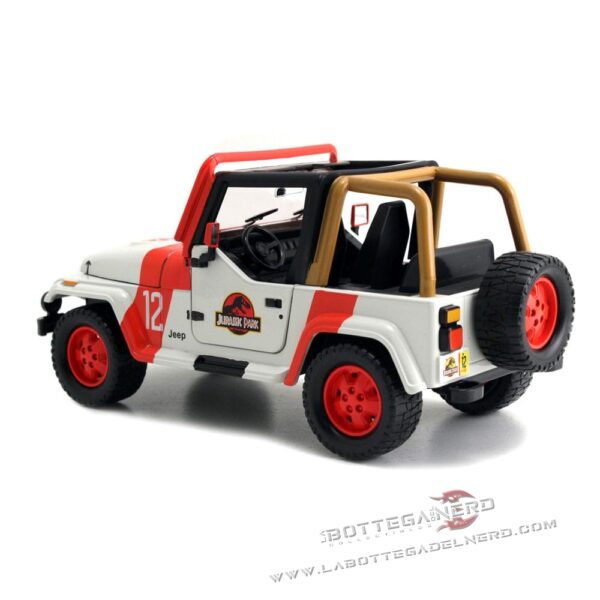 Jurassic World - Diecast Model 1/24 1992 Jeep Wrangler - immagine 5