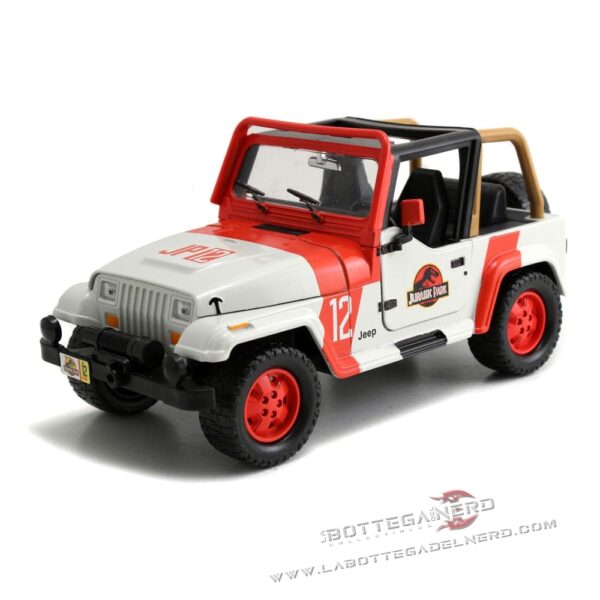 Jurassic World - Diecast Model 1/24 1992 Jeep Wrangler