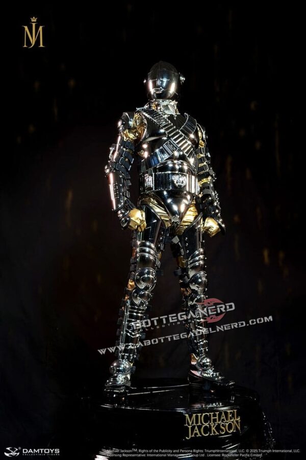 Michael Jackson - Statue 1/2 Michael Jackson Dangerous Tour (Armor Version) 110cm - immagine 5