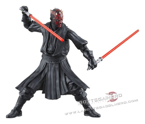 Star Wars Episode I - Black Series Action Figure Darth Maul 15cm - immagine 5