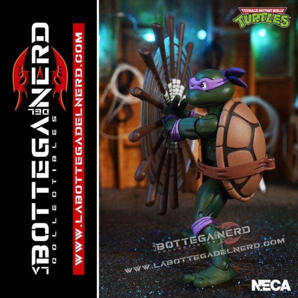Teenage Mutant Ninja Turtles - Action Figure Donatello VHS 18cm