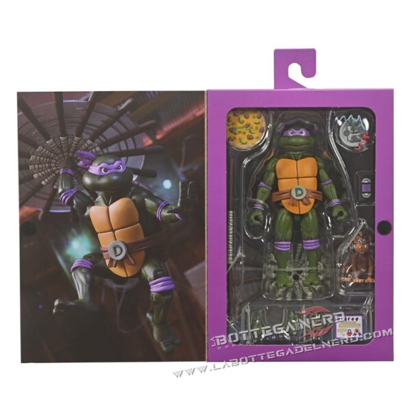 Teenage Mutant Ninja Turtles - Action Figure Donatello VHS 18cm - immagine 2