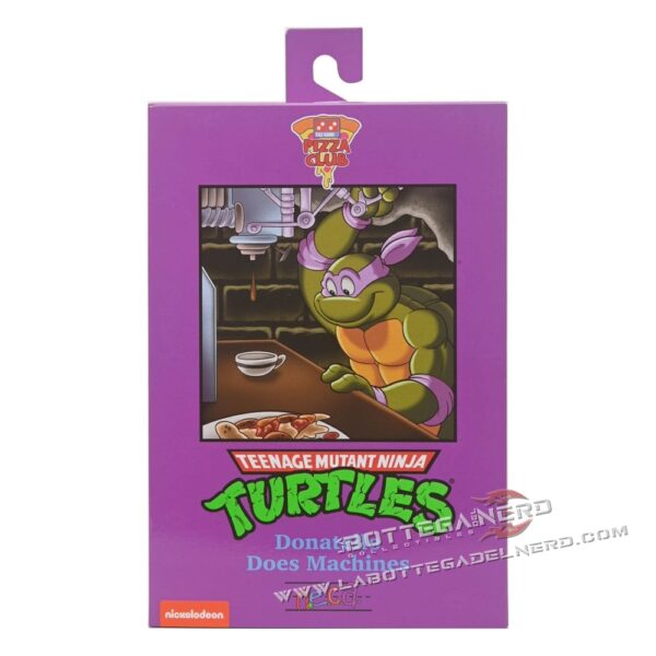 Teenage Mutant Ninja Turtles - Action Figure Donatello VHS 18cm - immagine 3