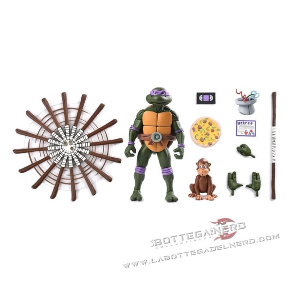 Teenage Mutant Ninja Turtles - Action Figure Donatello VHS 18cm