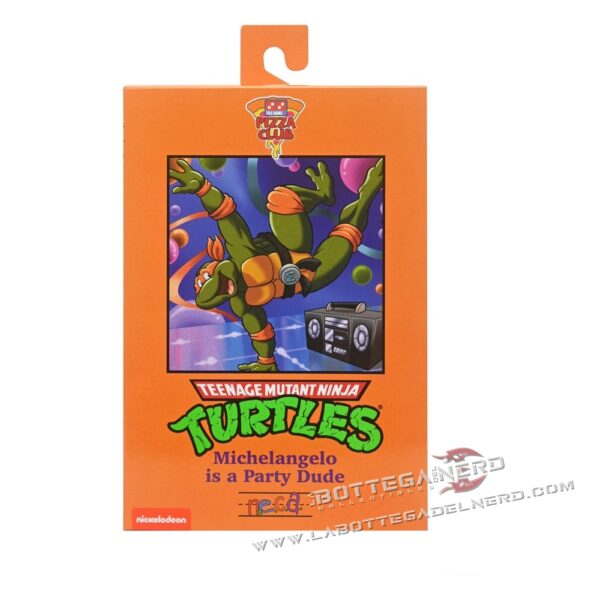 Teenage Mutant Ninja Turtles - Action Figure Michelangelo VHS 18cm - immagine 3