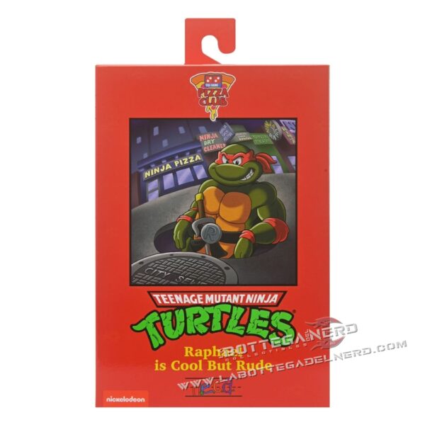 Teenage Mutant Ninja Turtles - Action Figure Raffaello VHS 18cm - immagine 3