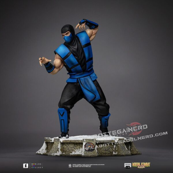 Mortal Kombat - Statue 1/10 Sub-Zero (Ninjas Collection) 21cm - immagine 2