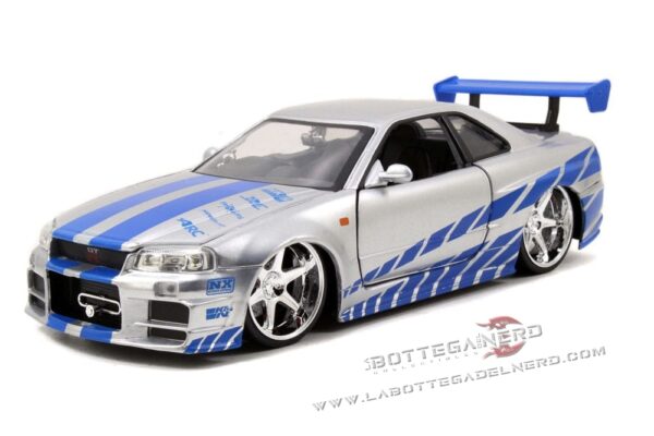 Fast & Furious - Diecast Modell 1/24 2002 Nissan Skyline