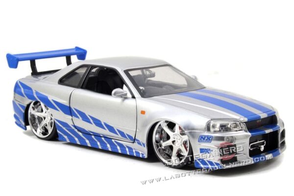 Fast & Furious - Diecast Modell 1/24 2002 Nissan Skyline - immagine 5