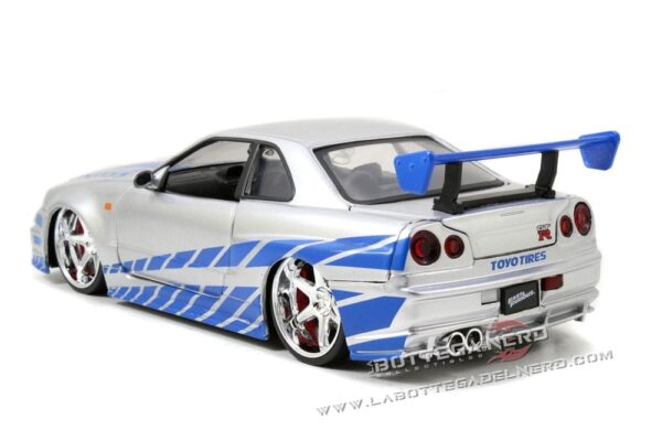 Fast & Furious - Diecast Modell 1/24 2002 Nissan Skyline - immagine 3