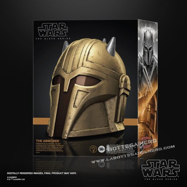 The Mandalorian - Black Series 1/1 Electronic Helmet The Armorer - immagine 6