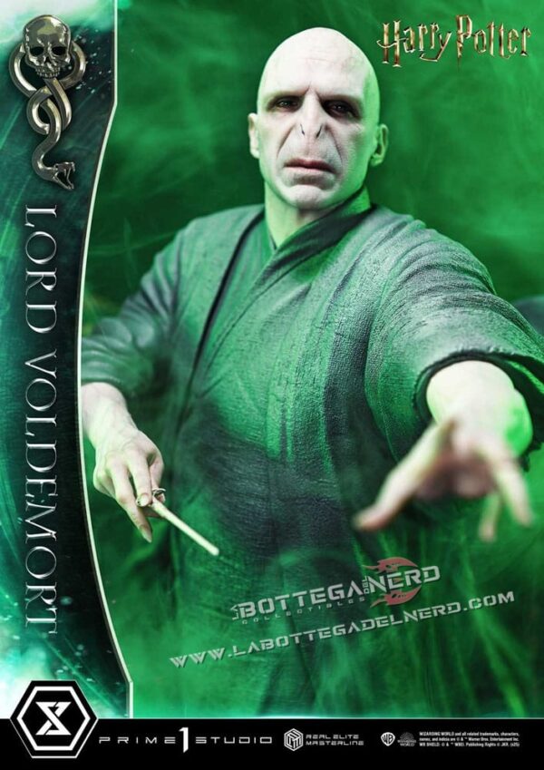 Harry Potter - Elite Masterline Statue 1/4 Lord Voldemort 83cm - immagine 13