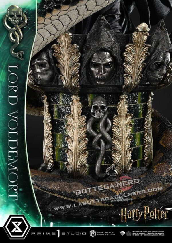 Harry Potter - Elite Masterline Statue 1/4 Lord Voldemort 83cm - immagine 14