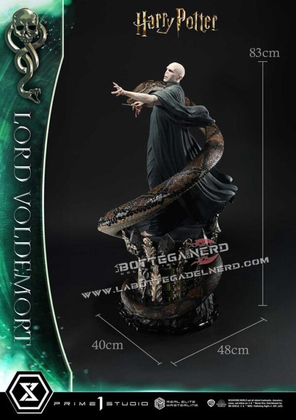 Harry Potter - Elite Masterline Statue 1/4 Lord Voldemort 83cm - immagine 15